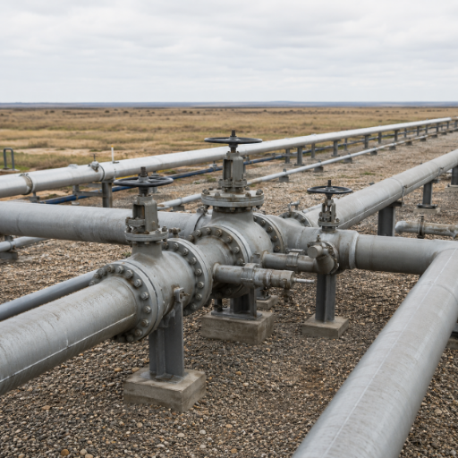 Oil and gas pipelines and manifolds weld neck flange application