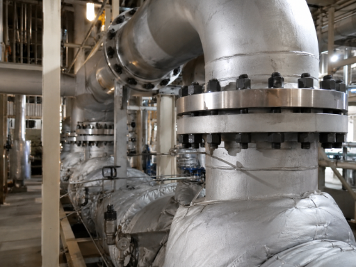 Power and steam forged flange application