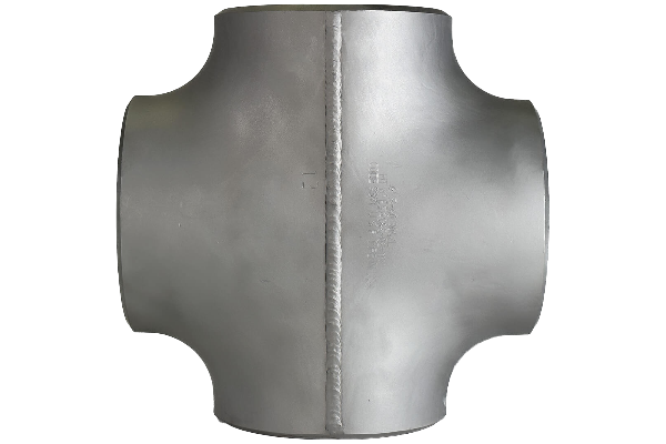 Synbase butt weld cross fitting - high pressure steel pipe component