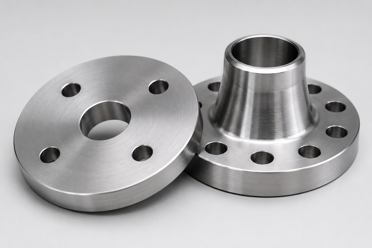Combined material certification for flanges