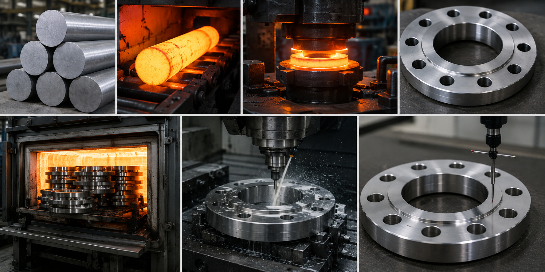 Our A182 Stainless Flanges Manufacturing Process