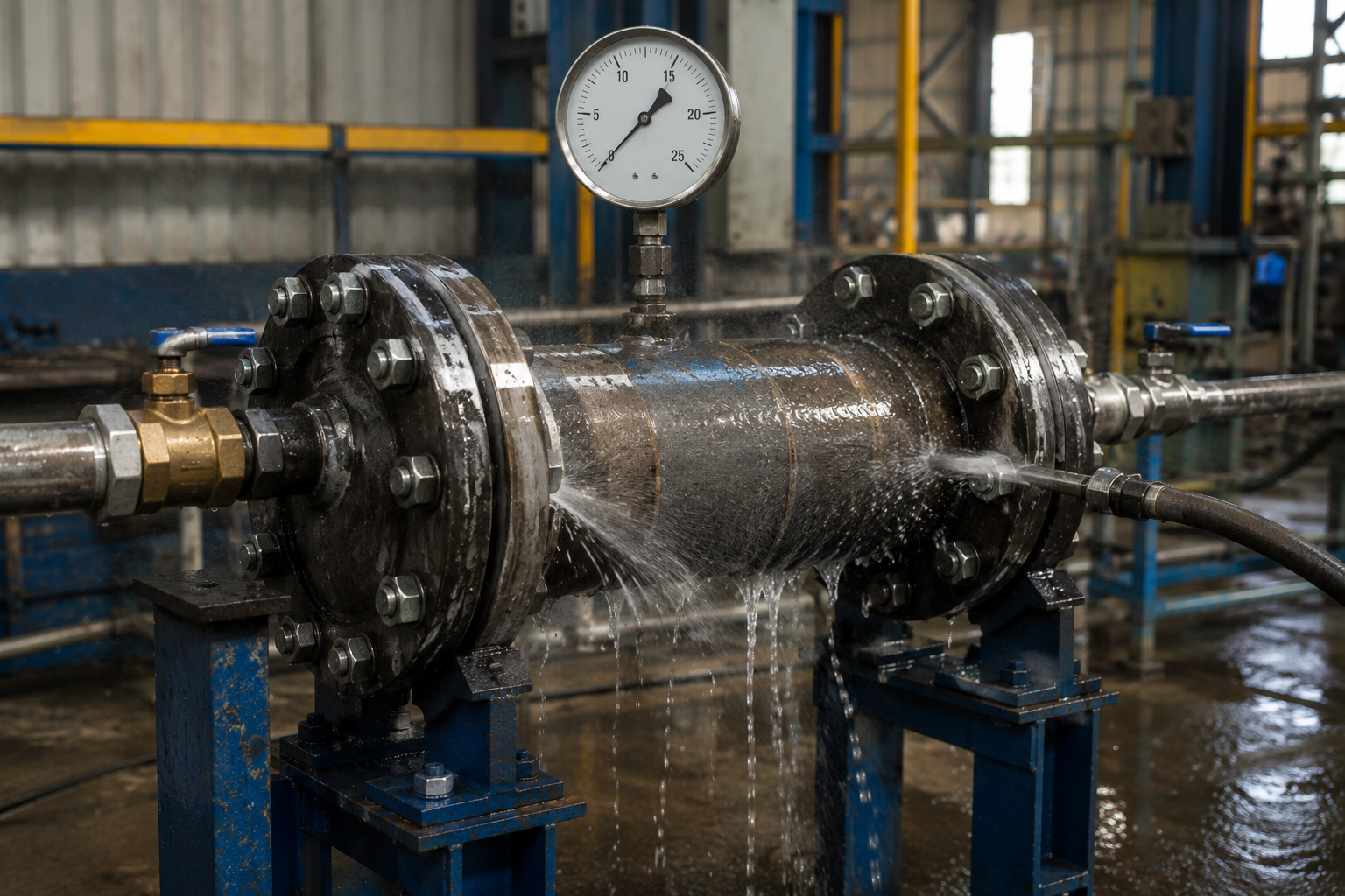 Hydrostatic Pressure Testing procedure