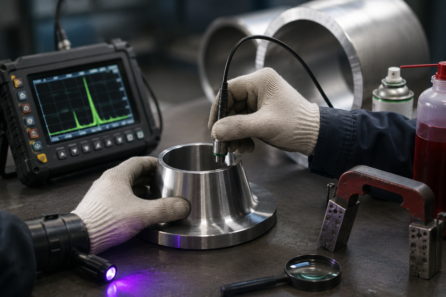 Visual and NDT Surface Inspection for integrity