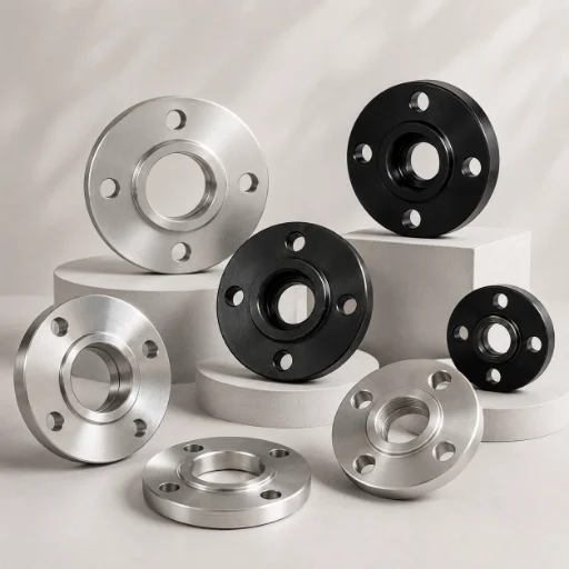 Forged socket weld flange for small-bore piping