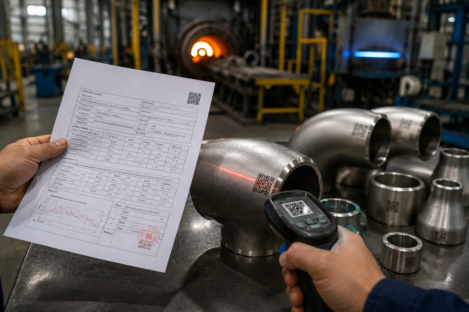 Synbase Issues EN 10204 3.1 Material Test Reports