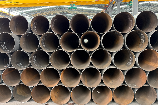 SSAW Large Diameter Welded Steel Pipe Storage