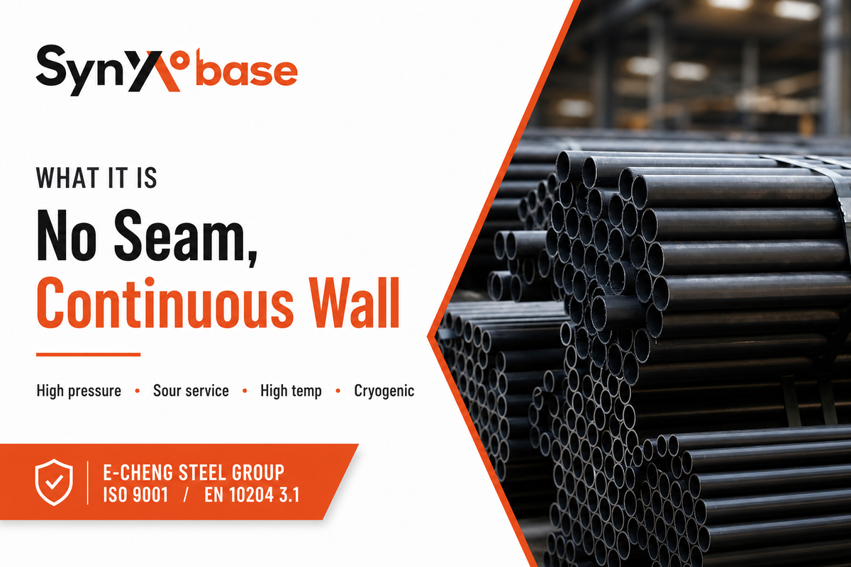 What Is Seamless Steel Pipe? (And When the Seam Is the Risk) — Synbase Steel
