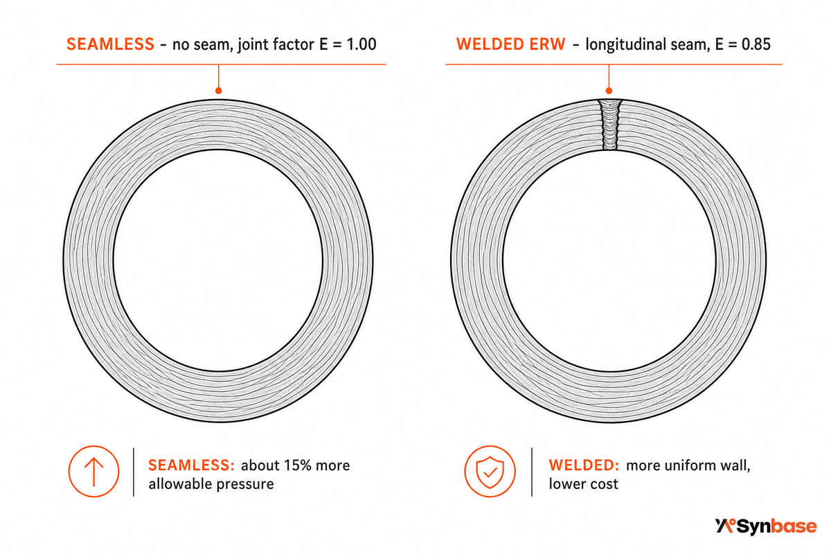 Seamless vs Welded Stainless: When the Premium Pays Off — Synbase