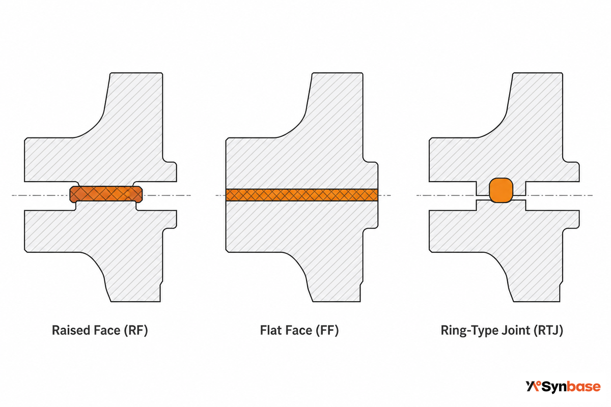 Flange Faces: RF, FF, and RTJ (the Second Axis of 