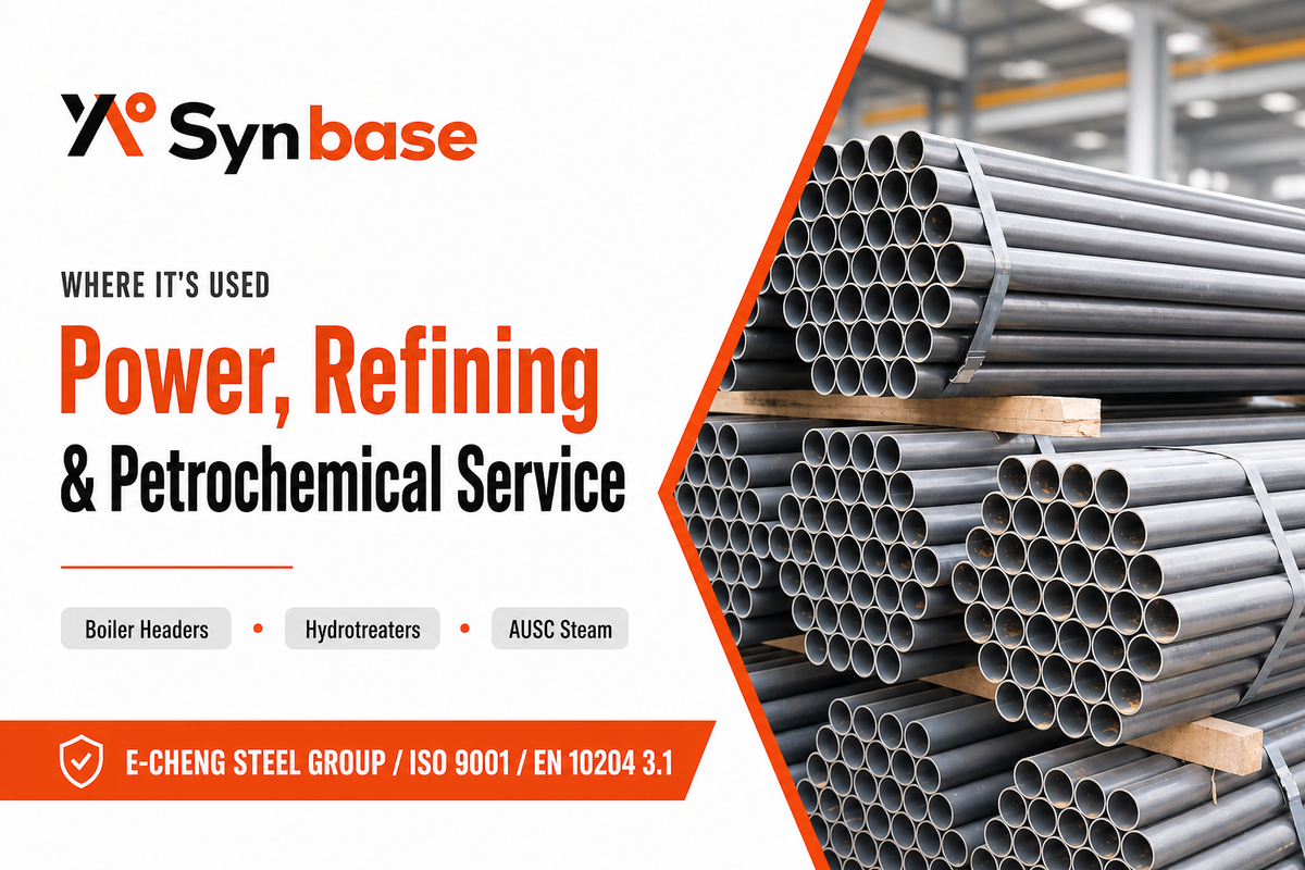 Where Cr-Mo Alloy Steel Seamless Pipe Is Actually Used — Synbase Steel