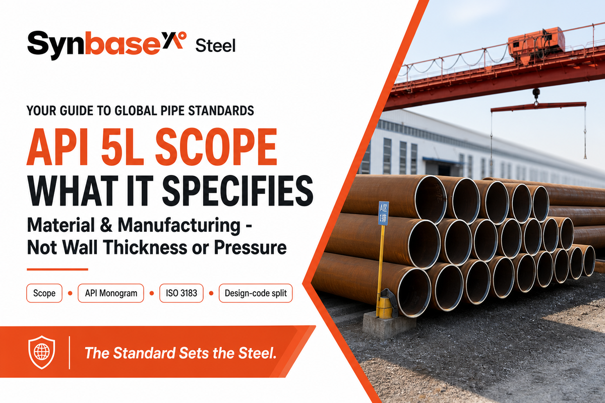 What API 5L Actually Specifies (and What It Doesn't) — Synbase Steel