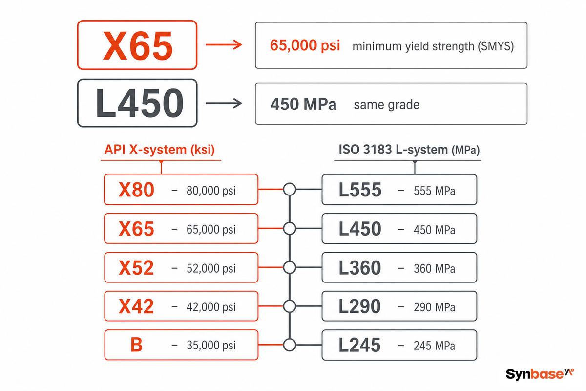 Grades Decoded: SMYS, the X-Number & Delivery Conditions — Synbase Steel