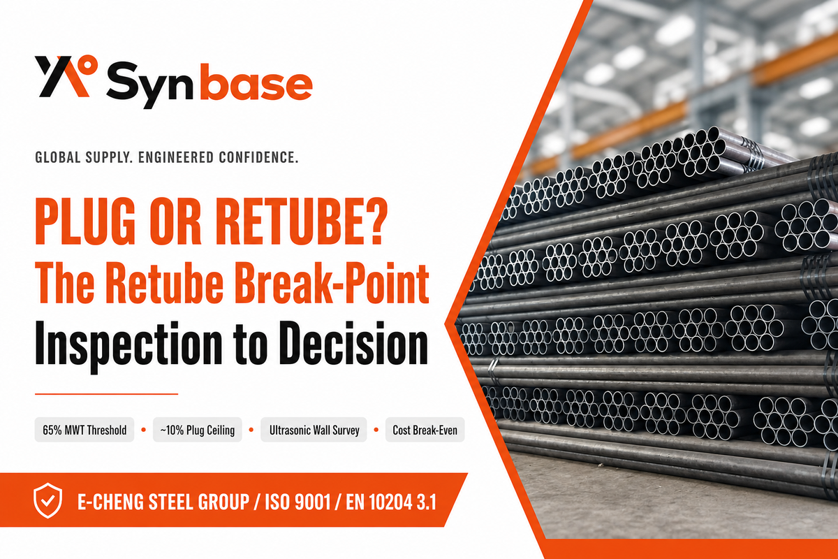 Reading the Warning Signs: Inspection, Plugging & the Retube Decision — Synbase Steel