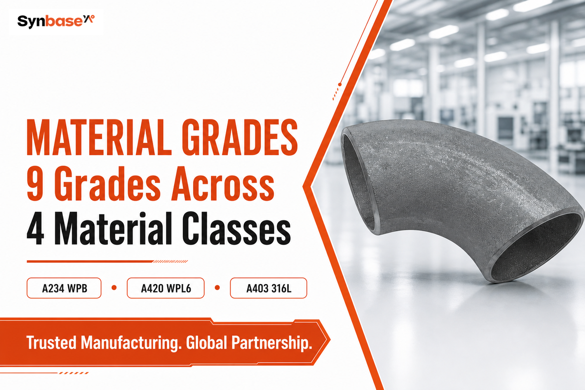 Material Grade Selection: Carbon, Low-Alloy, Stainless, and Low-Temperature — Synbase Steel