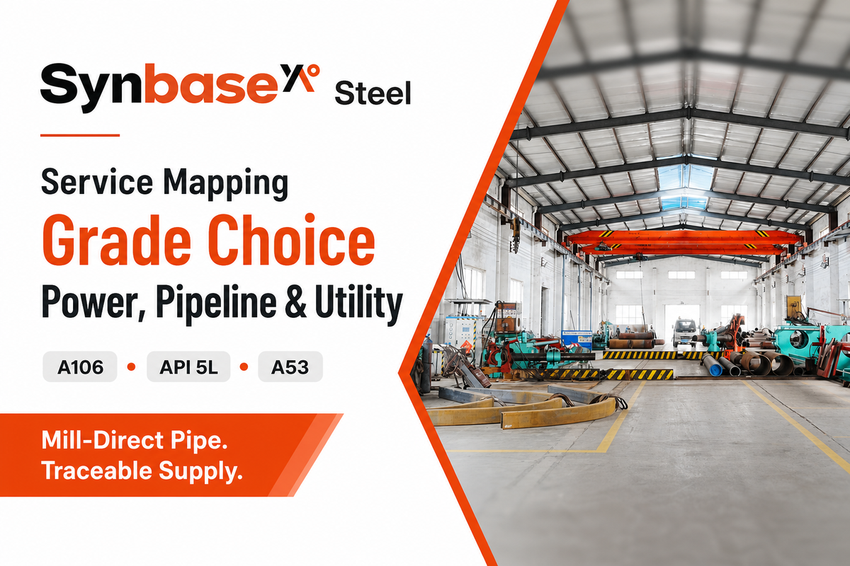 Where Carbon Steel Seamless Pipe Earns Its Place — Synbase Steel
