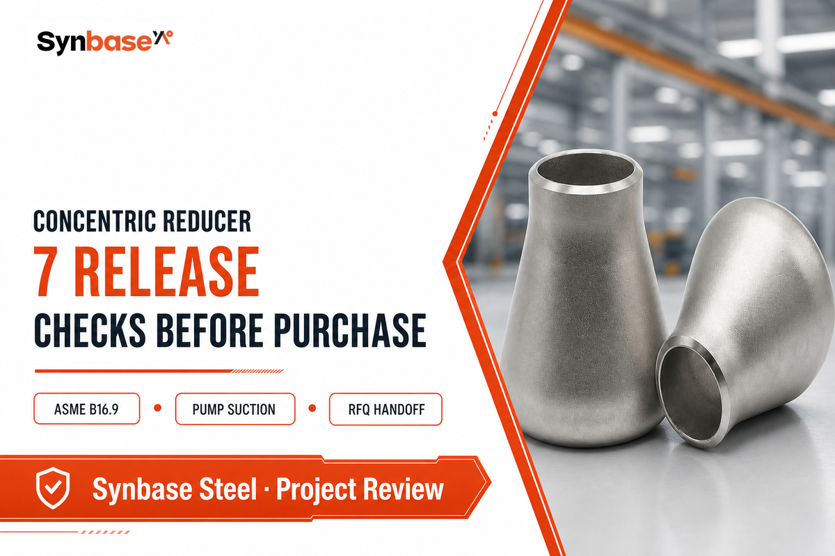 Concentric Reducer Guide: Types, Specs & Selection