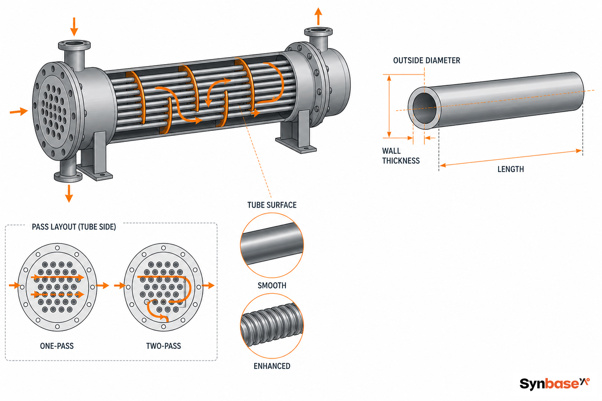 5. Geometry That Changes the Duty: Diameter, Wall, Length, Passes, and Surface - Synbase Steel