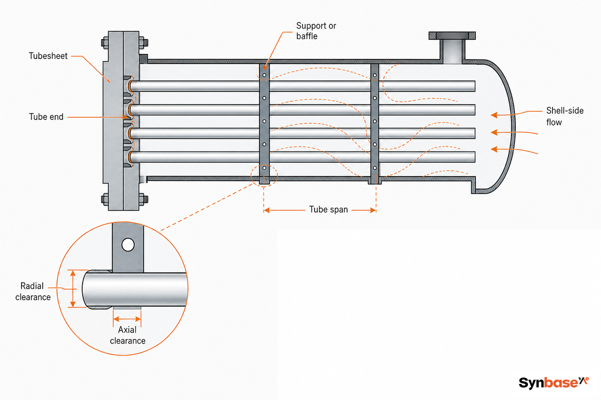 6. Tube Bundle, Tubesheet, and Support Details: Where Reliability Is Often Won or Lost - Synbase Steel