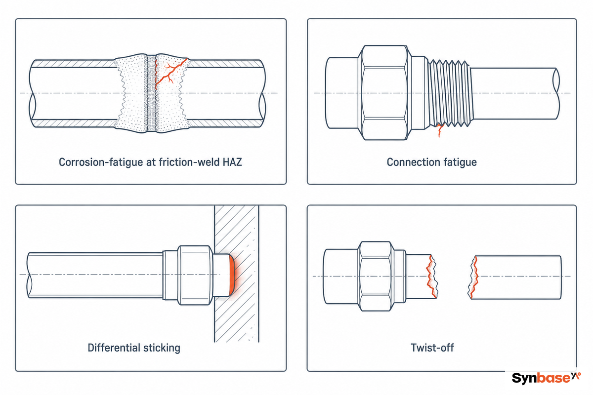 The Transition-Zone Failure Casebook — Synbase Steel