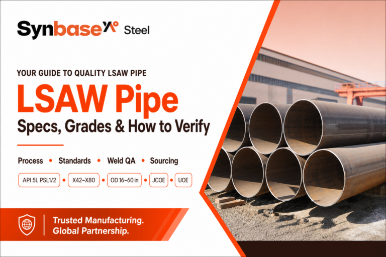 LSAW Pipe: Steel Pipe Specs & Grades (2026)