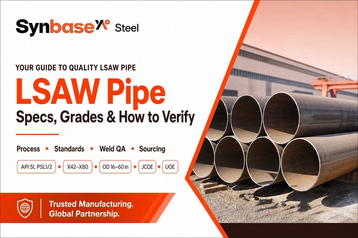 LSAW Pipe: Steel Pipe Specs & Grades (2026)