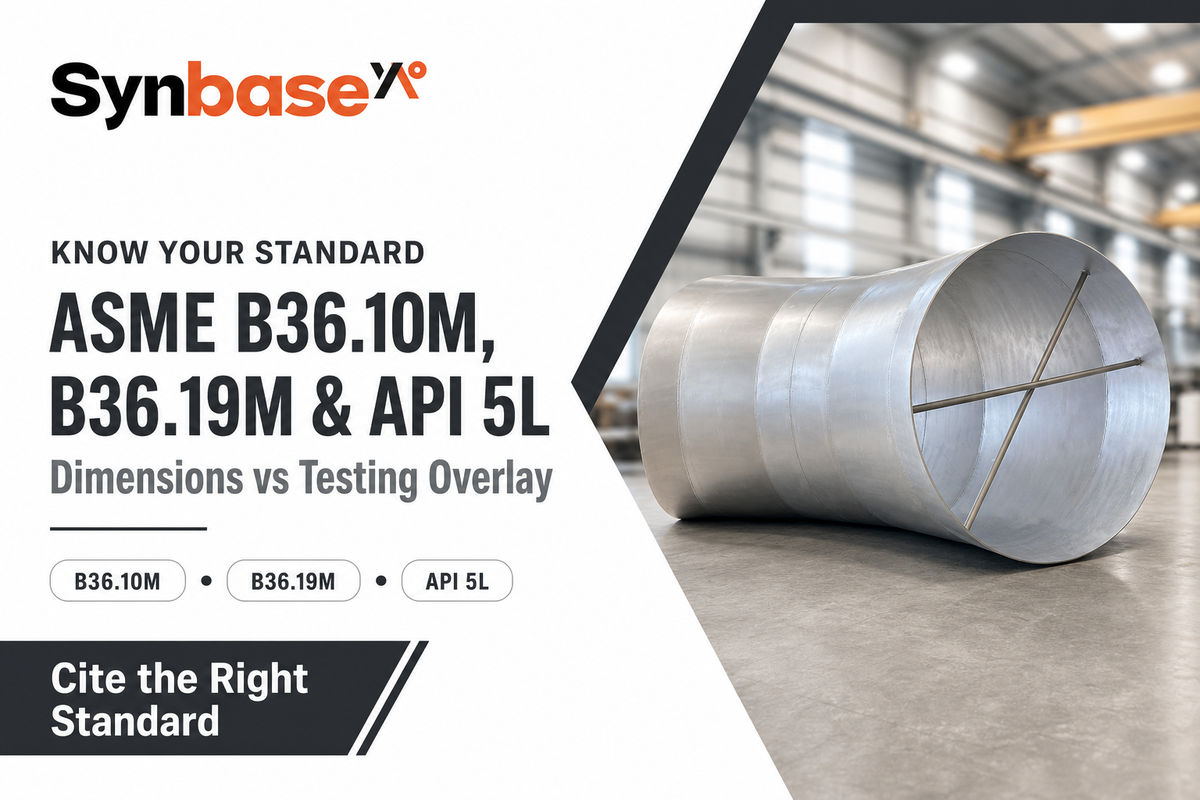 Governing Standards: ASME B36.10M, B36.19M & API 5L — Synbase Steel
