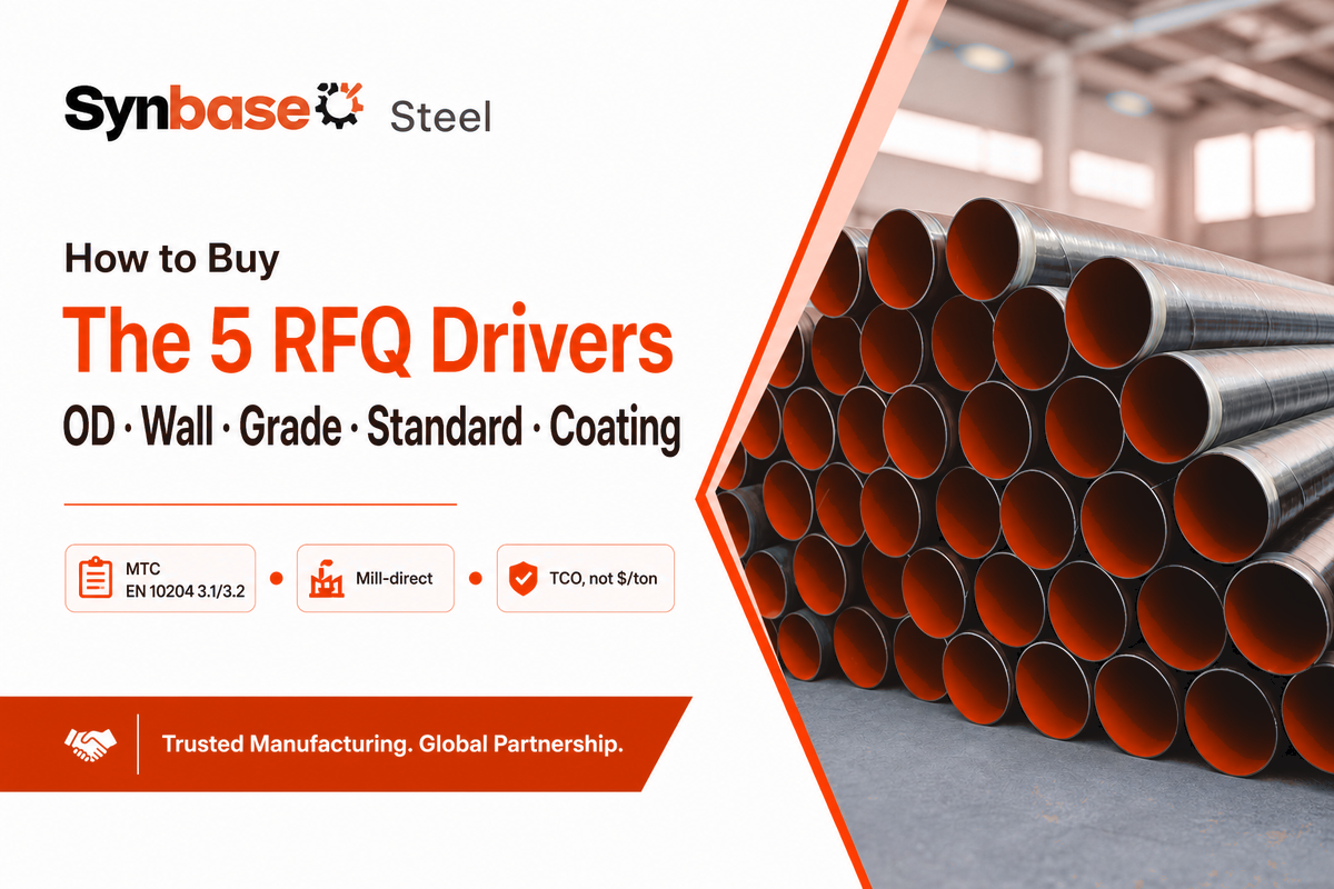 How to Buy: RFQ Essentials, Price Drivers, MOQ, Lead Time & Incoterms — Synbase Steel