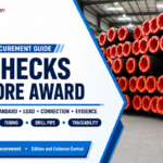 OCTG procurement guide with casing, tubing, drill pipe and traceability checks