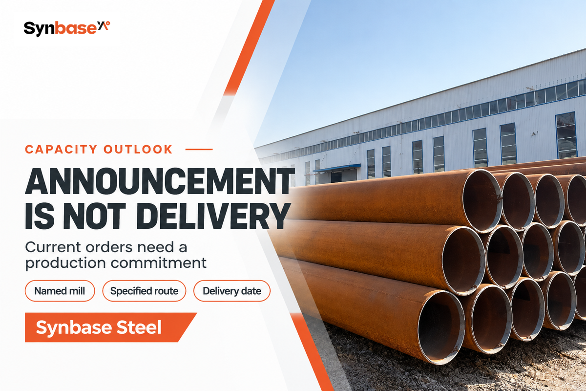 Track investment announcements separately from confirmed order capacity and delivery commitments.